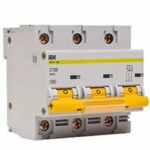 Автоматический выключатель IEK (ВА47-100) 3/80А