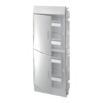 ABB Mistral IP41 Бокс внутренний белый с белой дверцей 48М с клеммой