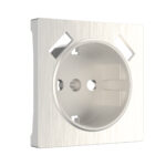 Накладка для USB розетки (перламутровый рифленый)