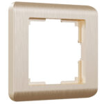 Рамка на 1 пост (шампань)