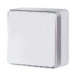 Выключатель одноклавишный Gallant (белый)