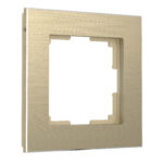 Рамка на 1 пост (шампань алюминий)