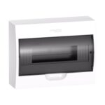 Schneider electric бокс 12 мод. наружный, прозрачная дверь IP40 63А