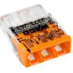 WAGO клемма с пастой на 3 провода