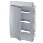 ABB Mistral IP41 Бокс внутренний белый с белой дверцей 54М с клеммой