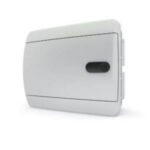 Tekfor бокс 6М встраиваемый IP40 непрозрачная белая дверца нажимной