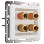 Акустическая розетка  (hammer белый)