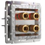 Акустическая розетка (серебряный)