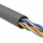 Провод компьютерный (витая пара) экранированный FTP4 CAT6 23AWG Cu МЕДЬ