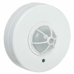 Датчик движения ИК потолочный 1100w 360 гр. 6м IP33 белый