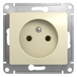 Systeme (Schneider) Electric GLOSSA Розетка без заземления в рамку бежевая