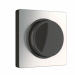 Накладка для диммера (глянцевый никель)