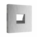 Накладка для RJ11 (серебряный рифленый)