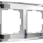 Рамка на 2 поста (зеркальный)