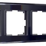 Рамка на 4 поста  (черный)