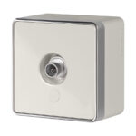 ТВ-розетка оконечная  Gallant (слоновая кость)