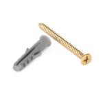 Винты для изолятора 10 шт. (золото) Ретро