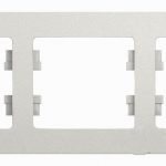 Schneider electric GLOSSA 3-постовая РАМКА, горизонтальная, ПЕРЛАМУТРОВЫЙ