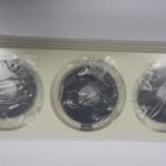 Bironi Рамка 3-х постовая пластик слоновая кость