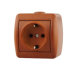 Lezard NATA розетка с/з Сосна