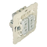 Efapel  Механизм кнопки двухклавишный проходной