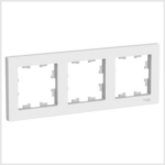 Рамка 3-я, универсальная, Белый AtlasDesign