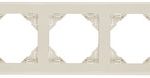 Рамка тройная Efapel logus 90 бежевый