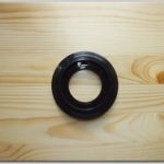 Bironi Рамка 1 постовая пластик черный Ретро