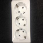 Schneider electric Этюд розетка 3-я с/з белая