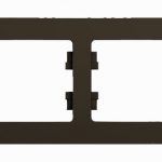 Schneider electric GLOSSA 4-постовая РАМКА, горизонтальная, ШОКОЛАД