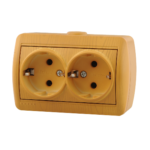 Lezard NATA розетка 2-я с/з Ольха