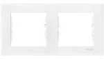 Schneider SEDNA рамка 2-я горизонт белая