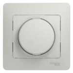 Schneider electric GLOSSA СВЕТОРЕГУЛЯТОР (диммер) поворотный, 300Вт, в сборе, ПЕРЛАМУТРОВЫЙ