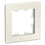 Schneider electric ATLASDESIGN NATURE 1-постовая РАМКА, МРАМОР КРЕМ РОЯЛ