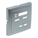 Efapel  Лицевая панель для контроллера общего управления жалюзи, алюминий