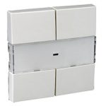 Efapel  Клавиша для четырехкнопочного механизма, бежевый