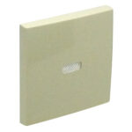 Efapel  Клавиша выключателя с подсветкой, бежевая