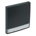 Efapel Клавиша для выключателя с полем для индикации, серая