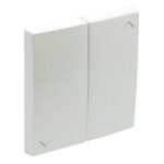 Efapel  Клавиша кнопочного выключателя для жалюзи, двойная, белая