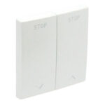 Efapel Клавиша переключателя для жалюзи двойная, белая