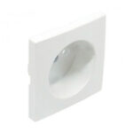 Efapel  Лицевая панель для розетки 2к, белая