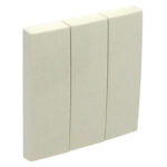 Efapel  Клавиша выключателя тройная, бежевая