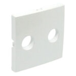 Efapel  Лицевая панель для акустической розетки, белый