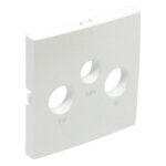 Efapel  Лицевая панель для TV/Радио/Спутник розеток, белый