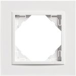 Efapel Одиночная рамка, Белый/Белый