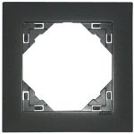 Efapel  Одиночная рамка, серый графит