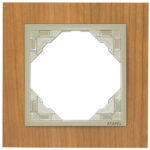 Efapel  Одиночная рамка, вишня/жемчуг