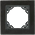 Efapel  Одиночная рамка, никель/серый