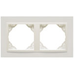 Efapel  Двойная рамка, лед/лед