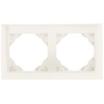 Efapel  Двойная рамка, лёд